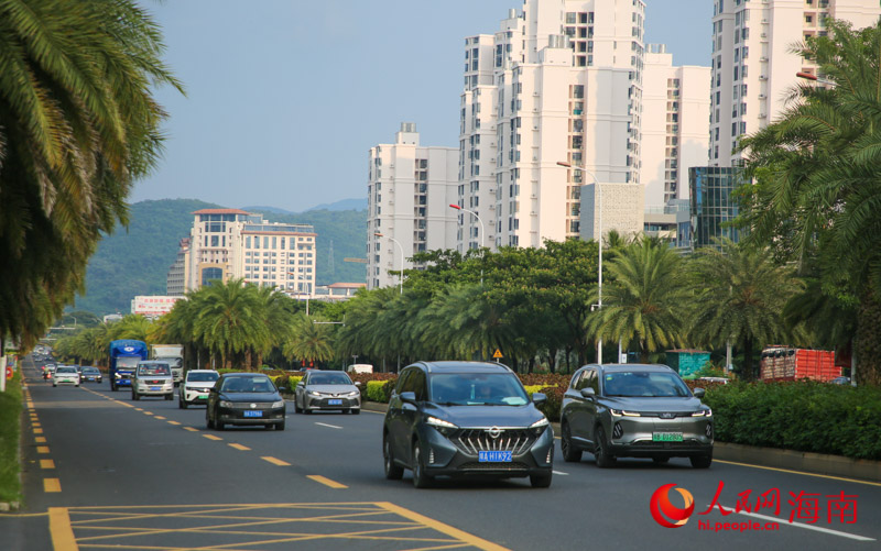 公路恢复往日生机。人民网 牛良玉摄