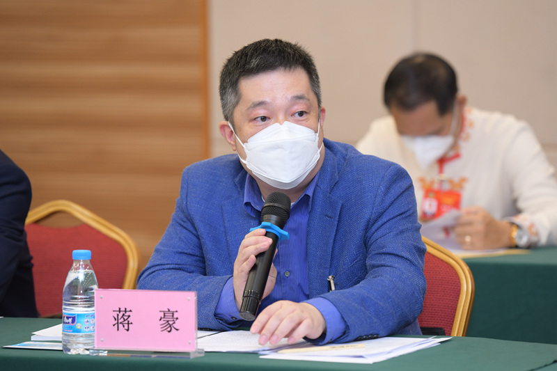 中国旅游集团有限公司海南区域总部副总经理蒋豪。