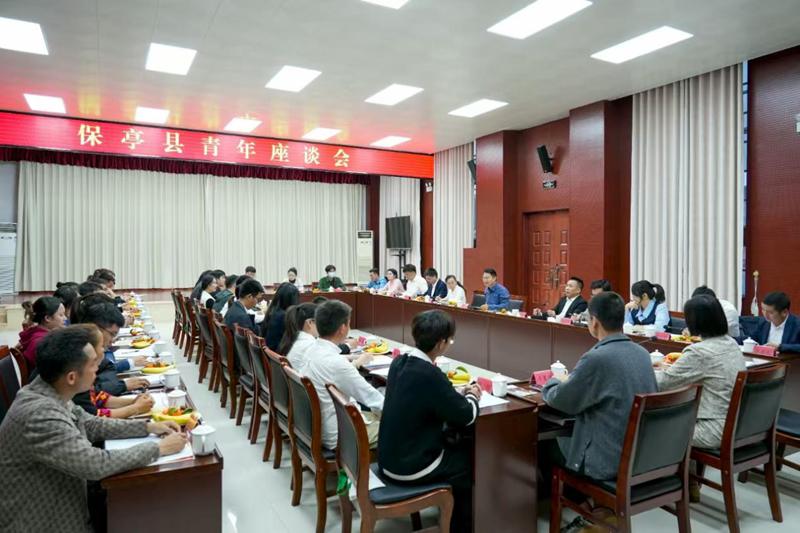 保亭黎族苗族自治县青年座谈会现场。保亭宣传部供图