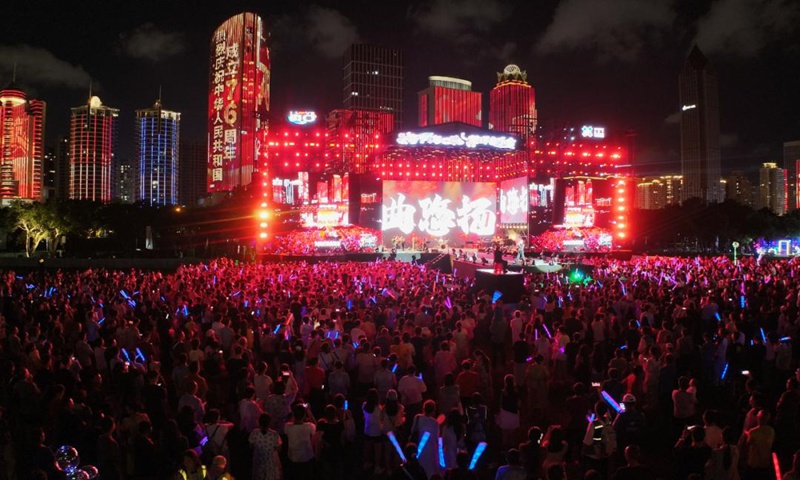 2025“夸下海口”草坪音乐会现场。海口旅文局供图