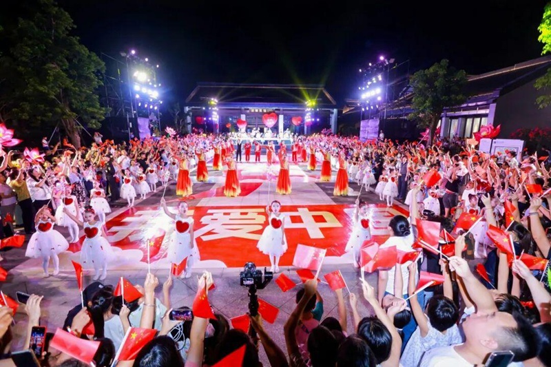 海瑞文化公园演出现场。海口旅文局供图