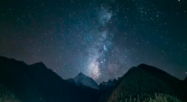 梅里雪山：漫天星河璀璨似钻石海洋