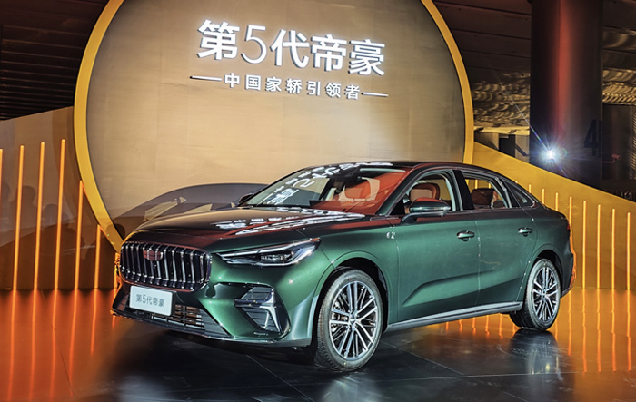 吉利第5代帝豪荣耀上市 限时感恩价6.59万—8.29万元