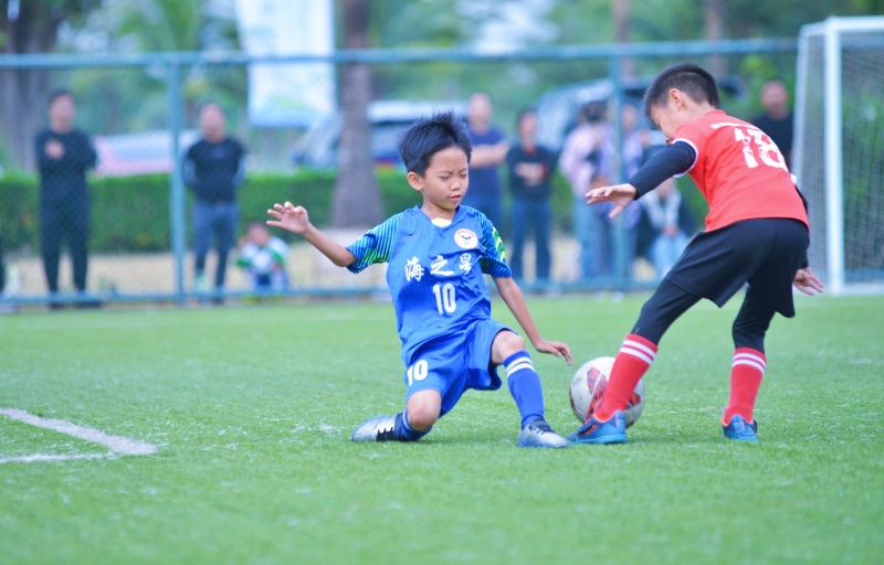 混合U8组比赛现场。主办方供图