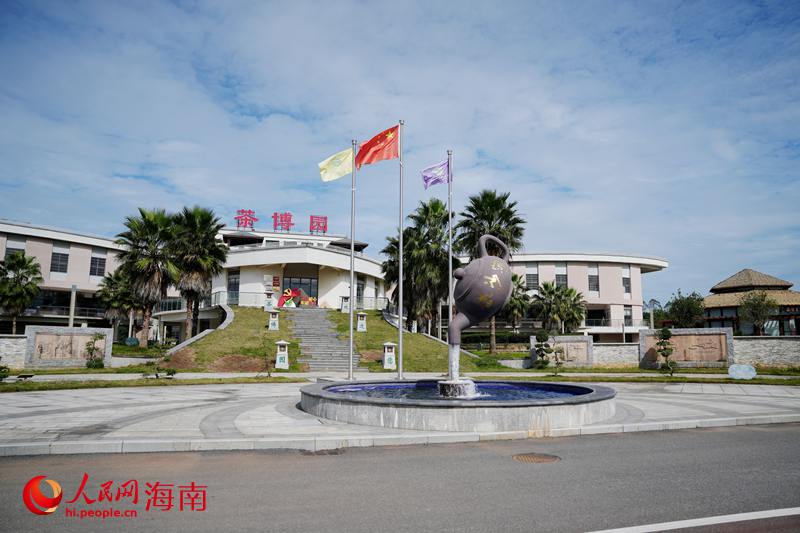 白沙茶博园。人民网记者 符武平摄 (1)