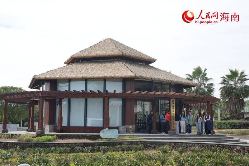 白沙茶博园。人民网记者 符武平摄 (2)