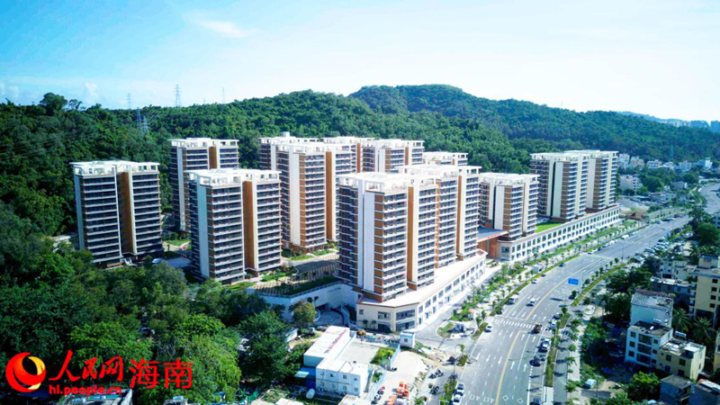 吉阳区临春社区安置区项目(一期)。实习生王忠华摄