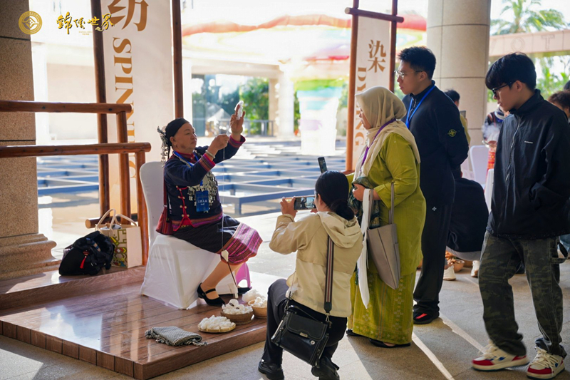 非遗技艺展示。主办方供图