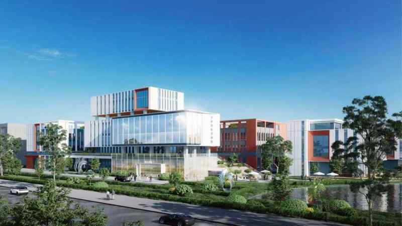 中阿国际科创园厂房效果。主办方供图
