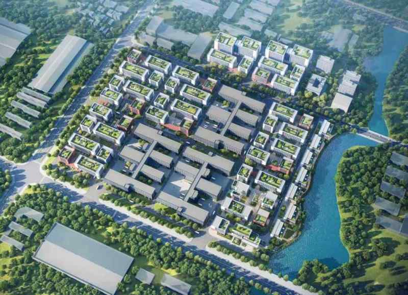 中阿国际科创园效果图。主办方供图