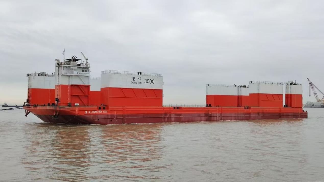 2026新年首单！ “重任3000”轮落户“中国洋浦港”
