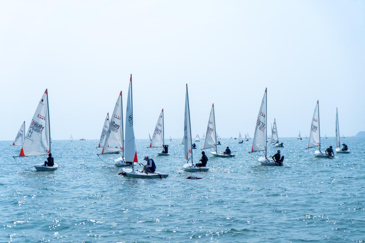 三亚亚沙会帆船测试赛举行。主办方供图