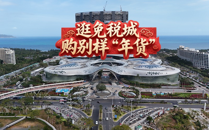 新春走基层｜免税城里办“年货”