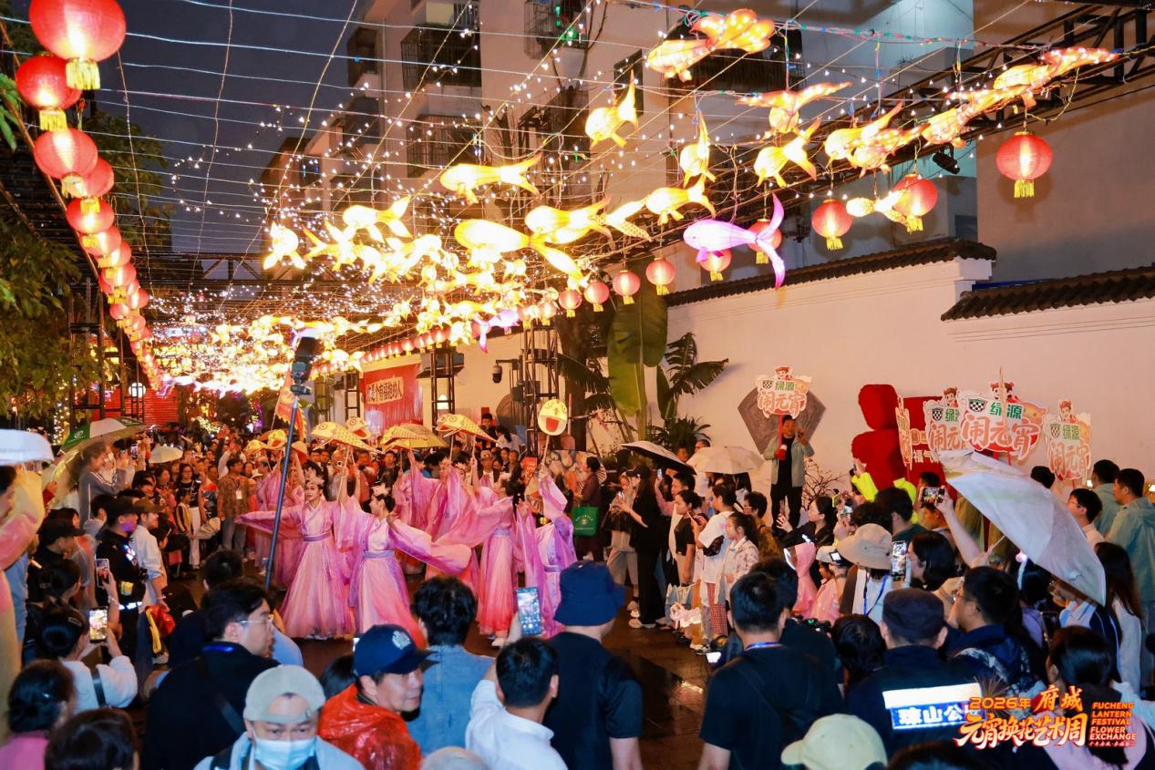 府城元宵换花节现场。琼山区委宣传部供图