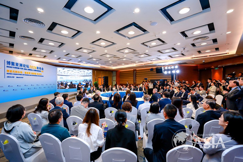博鳌亚洲论坛2026年年会“投资中国，共享未来”分论坛现场。主办方供图