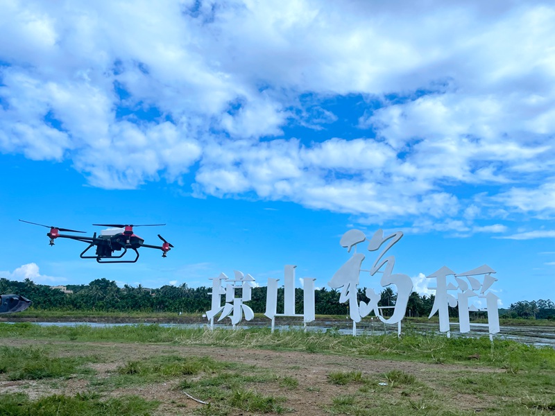 科技赋能智慧农业。海南五田家农业科技有限公司供图