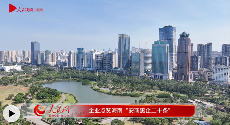企业点赞海南“安商惠企二十条”