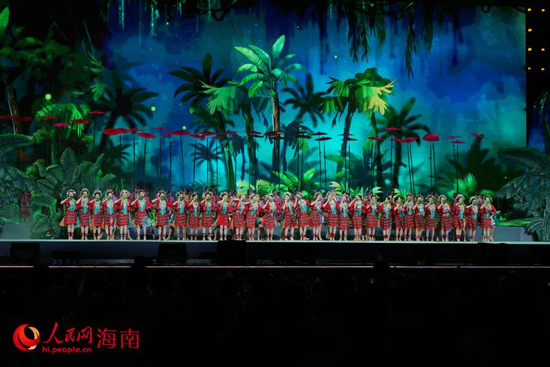 2026年“海南三月三·山海同心圆”主会场活动现场。人民网记者 符武平摄