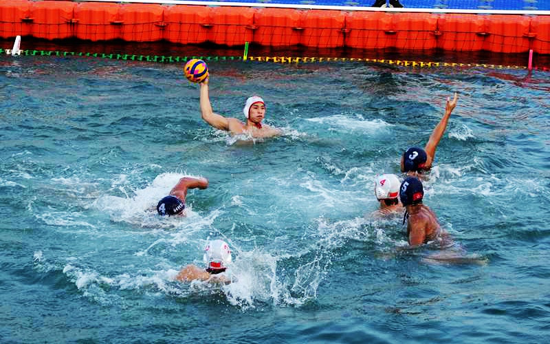 三亚亚沙会男子水球中国队斩获三连胜