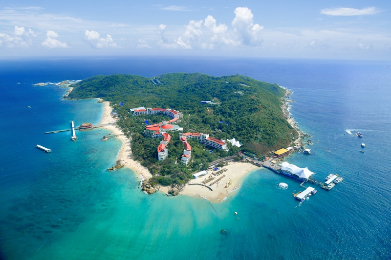 三亚蜈支洲岛旅游区。海南省旅游协会供图