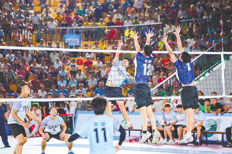 2026全国“村排”在澄迈开赛