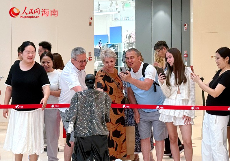 “5·19中国旅游日”三亚主题活动暨第五届三亚城市旅游季启幕。人民网 熊淑婷摄2