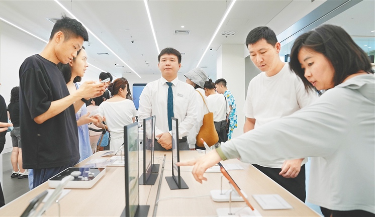 免税购物人气旺
