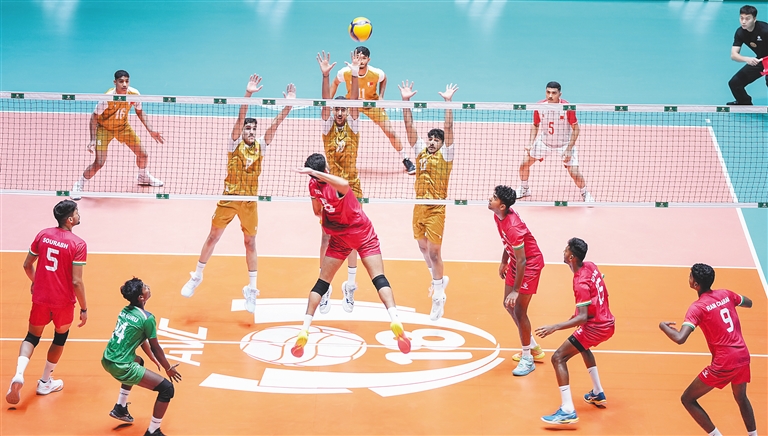 2026亚洲U18男子排球锦标赛海口开赛