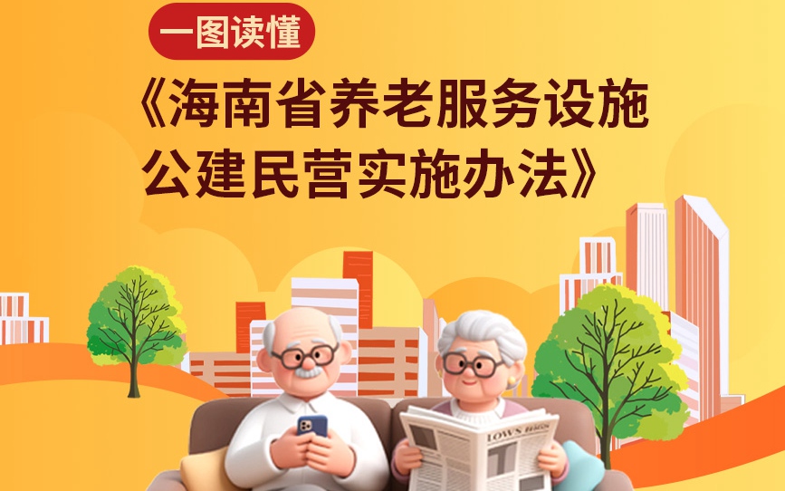 一图读懂《海南省养老服务设施公建民营实施办法》